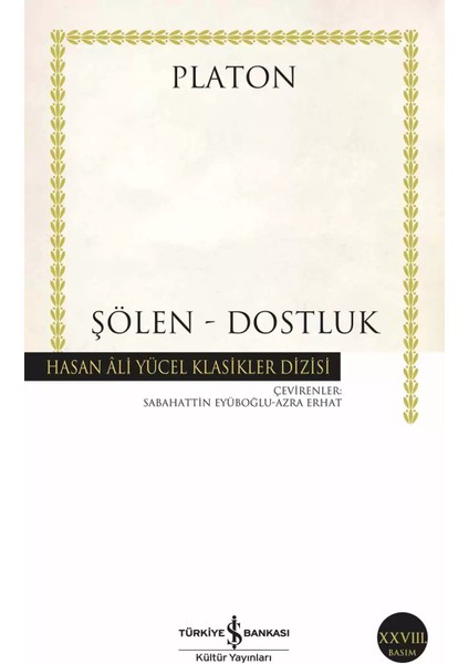 Şölen – Dostluk / Platon | Vitrindeki Kitaplar fiyatları