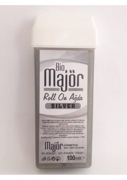 100 ml Silver Gri Ağda, Pürüzsüz Cilt Için Ideal Seçim