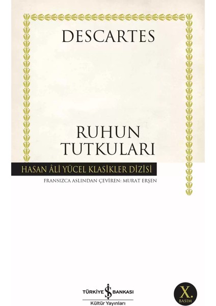 Ruhun Tutkuları - René Descartes | Vitrindeki Kitaplar