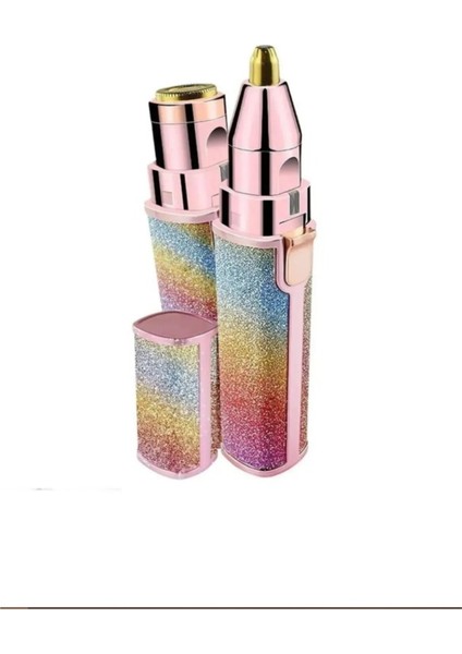 Parlak Simli Yüz ve Kaş Epilatör Seti, Çok Amaçlı Tüy Alma Cihazı, 2'li Paket fırsatları