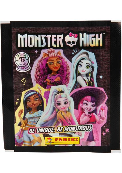 Lisanslı Panini Monster High Çıkartma Albümü+10 Paket (50 Adet) Çıkartma fırsatları