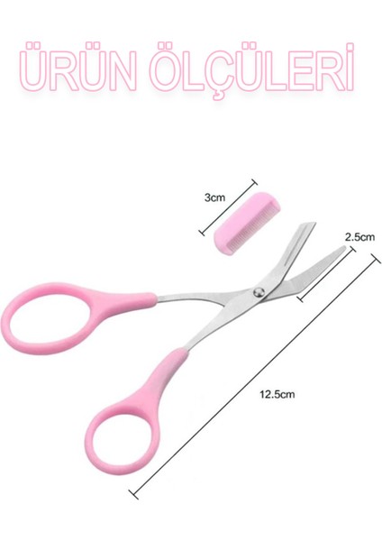 Pratik Kaş ve Bıyık Makası, Yüz ve Kirpik Düzenleyici, Taraklı Şekillendirici fiyatları