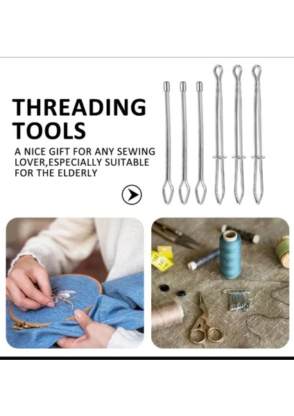 Kolay Takım Ip Geçirme Aleti, Kordon Kilitleyici ve Dikiş Aracı (6) fiyatları