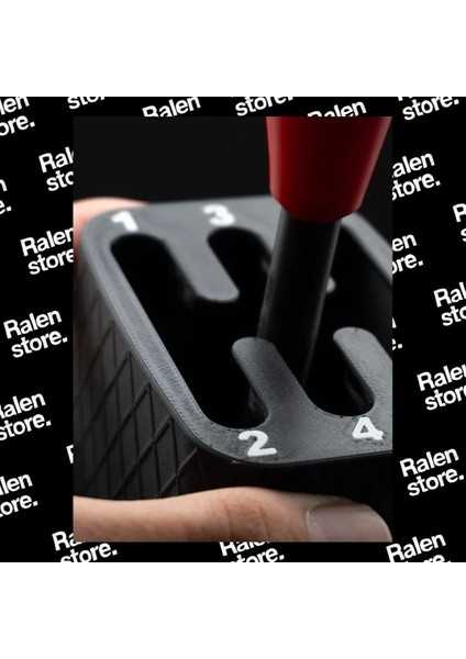 Vites Topuzu Stres Oyuncağı Hediyeli! | 13X9CM | Siyah ( Yüksek Kalite 3D Baskı Pla ) fiyatları