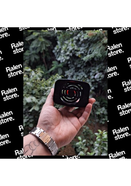 Vites Topuzu Stres Oyuncağı Hediyeli! | 13X9CM | Siyah ( Yüksek Kalite 3D Baskı Pla )