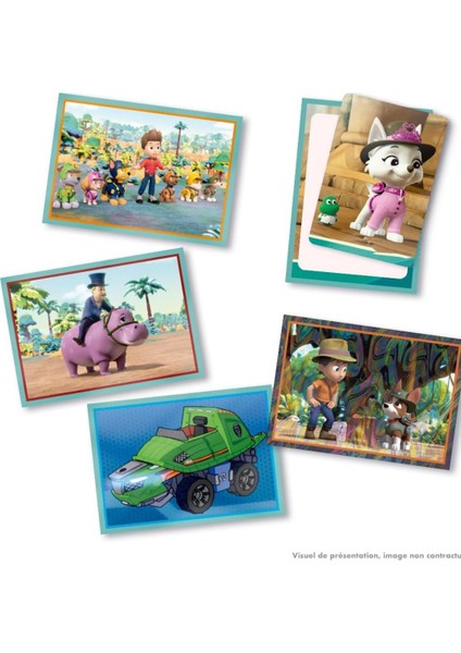Lisanslı Paw Patrol Jungle Pups Panini 10 Paket (50 Adet) Stickers fiyatları