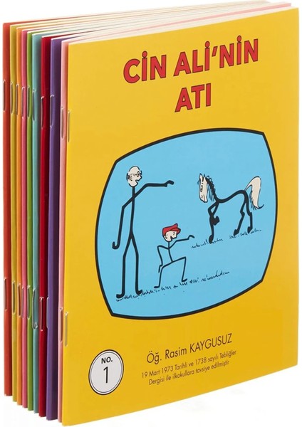 10 Kitap Set - Cin Ali / Rasim Kaygusuz | Vitrindeki Kitaplar