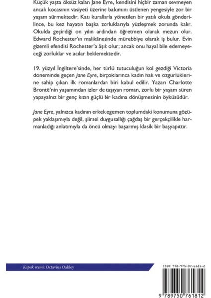 Türkçe Baskı: Jane Eyre - Charlotte Bronte | Vitrindeki Kitaplar fiyatları