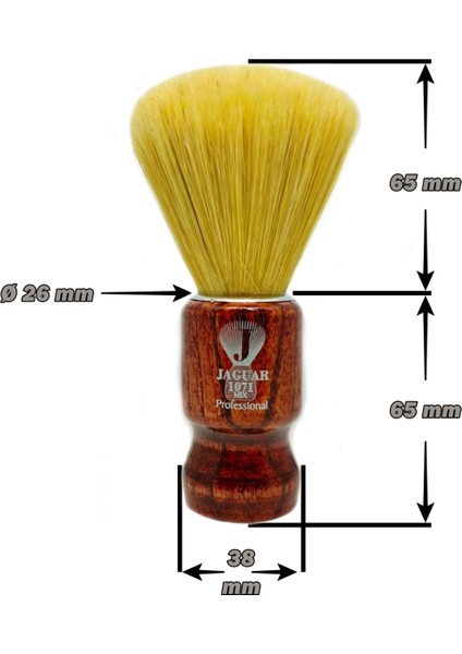 Ahşap Saplı Karma Kıl Tıraş Fırçası, Doğal ve Sentetik Kıllı, Şık ve Kullanışlı fiyatları