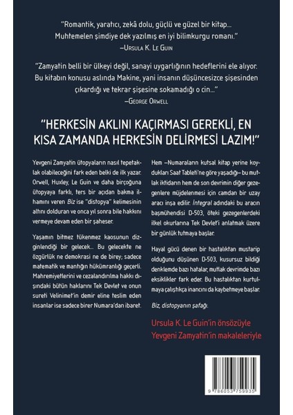 Biz - Yevgeni Zamyatin | Vitrindeki Kitaplar fiyatları