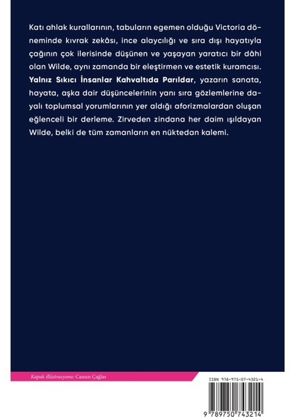 Yalnız Sıkıcı Insanlar Kahvaltıda Parıldar - Oscar Wilde | Vitrindeki Kitaplar fiyatları