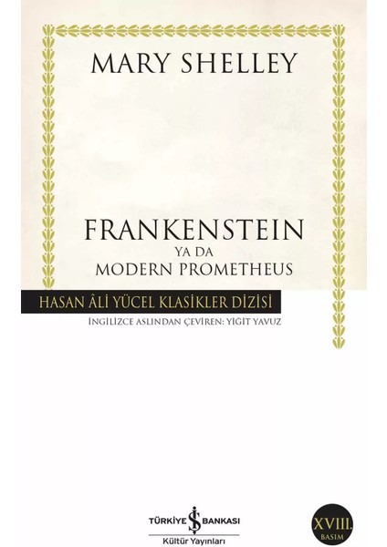 Frankenstein Ya Da Modern Prometheus - Mary Shelley | Vitrindeki Kitaplar modelleri