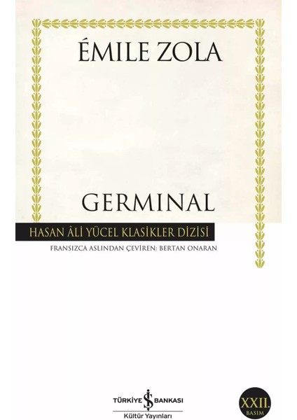 Germinal - Émile Zola | Vitrindeki Kitaplar fiyatları