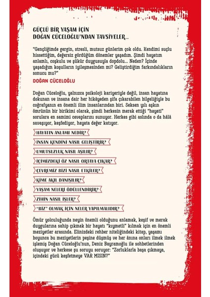 Var Mısın? Güçlü Bir Yaşam Için Öneriler - Doğan Cüceloğlu | Vitrindeki Kitaplar