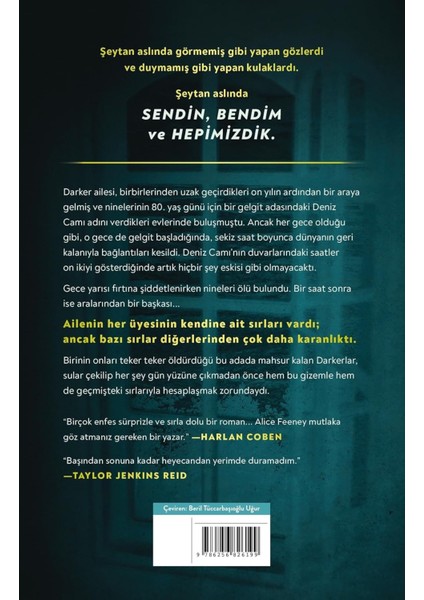 Türkçe Baskı: Daisy Darker - Alice Feeney | Vitrindeki Kitaplar fiyatları