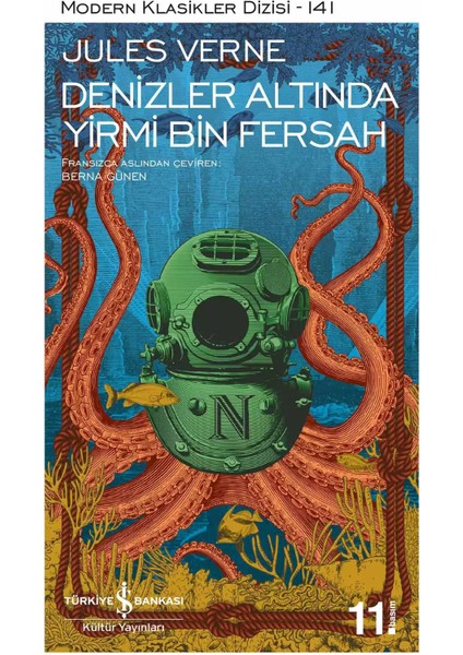 Denizler Altında Yirmi Bin Fersah - Jules Verne | Vitrindeki Kitaplar modelleri