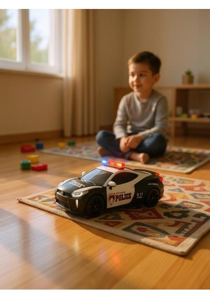 Ctoy Işıklı ve Şarjlı Kumandalı Şarjlı Polis Arabası 1:16 indirimleri