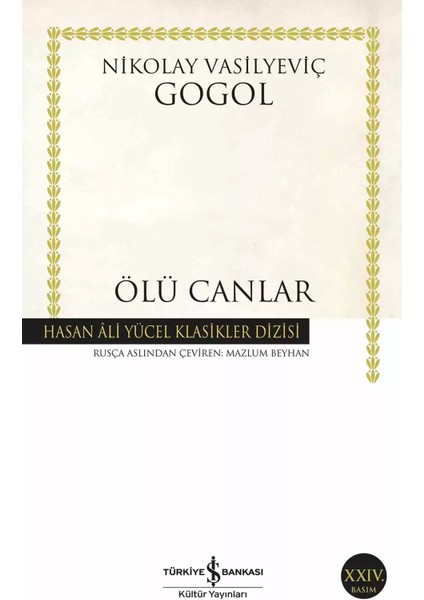 Ölü Canlar - Nikolay Vasilyeviç Gogol | Vitrindeki Kitaplar modelleri