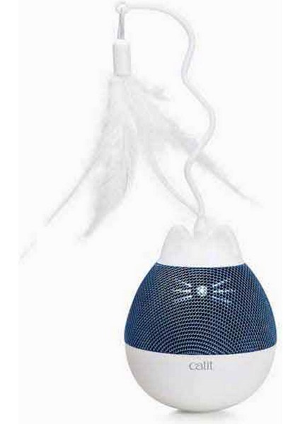 Msa-Shop Catit Pixi Spinner Akıllı Oyuncak Mavi Beyaz