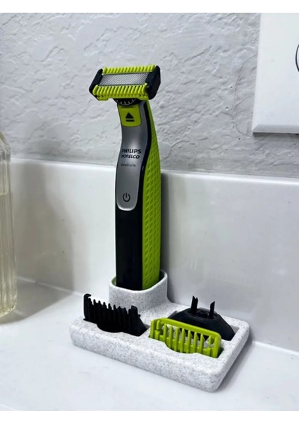 Uyumlu Standlı Çok Fonksiyonlu Tıraş Makinesi Desteği