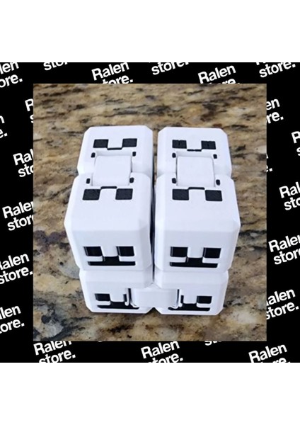 Minecraft Mini Skeleton Sonsuz Küp Stres Oyuncağı Fidget | 8X4CM ( Yüksek Kalite 3D Baskı Pla )