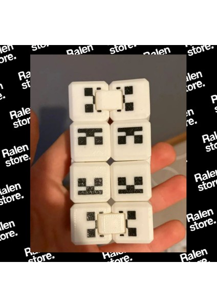 Minecraft Mini Skeleton Sonsuz Küp Stres Oyuncağı Fidget | 8X4CM ( Yüksek Kalite 3D Baskı Pla ) modelleri