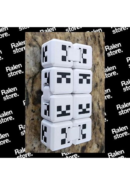 Minecraft Mini Skeleton Sonsuz Küp Stres Oyuncağı Fidget | 8X4CM ( Yüksek Kalite 3D Baskı Pla )