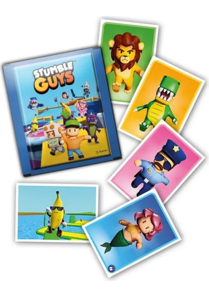 Lisanslı Panini Stumble Guys Sticker Başlangıç Albümü+ 2 Paket (10 Çıkartma) indirimleri