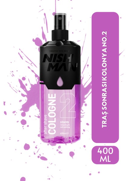 Ferahlatıcı Tıraş Sonrası Kolonya 400 Ml, Serin ve Temiz Hissiyatı