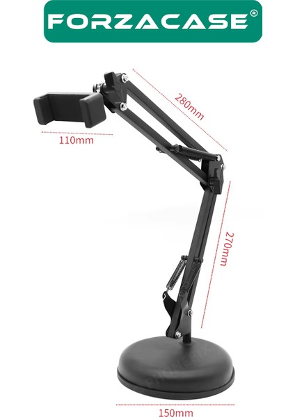 Masaüstü 360 Derece Ayarlanabilir Akrobatik Telefon Tutucu Stand - FC1131 modelleri