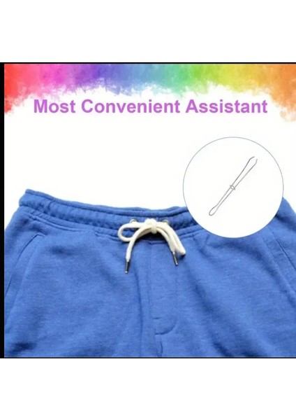 4'lü Metal Iplik Geçirici, Kolay Çekimli, Cımbızlı, Elastik Kemer Dikiş Aksesuarları indirimleri