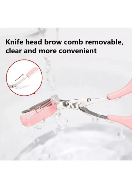 Iki Parça Kaş Makası ve Uştrası Seti, Güzel ve Düzenli Görünüm Için indirimleri