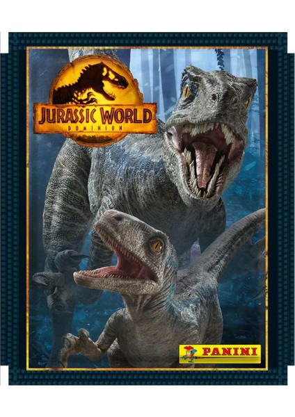 Lisanslı Panini Jurassic Dominion Starter Pack+ Box Of 36 Packs (180 Çıkartma) modelleri