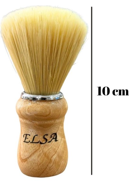 Şık Açık Renk Ahşap Saplı Küçük Sakal Fırçası fiyatları