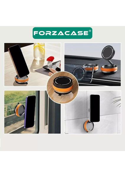 Araç Içi Oto ve Motosiklet Için Güçlü Manyetik Vakumlu Telefon Tutucu - FC1008 modelleri