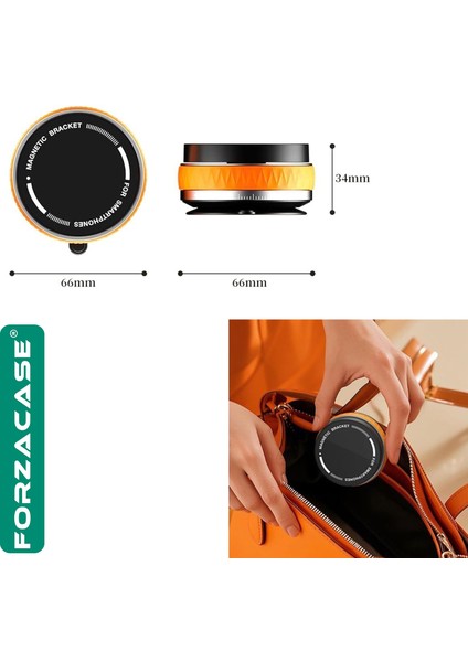 Araç Içi Oto ve Motosiklet Için Güçlü Manyetik Vakumlu Telefon Tutucu - FC1008 fırsatları