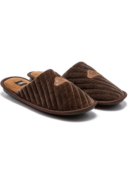 Nicola Erkek Ev Terliği Kahverengi 41/46