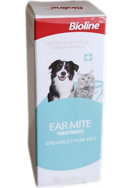 Msa-Shop Bioline Kedi ve Köpek Kulak Temizleme Yağı 30ML