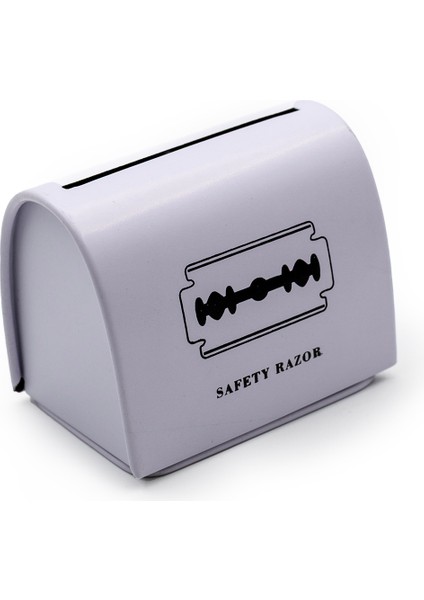 Güvenli ve Doğa Dostu Jilet Saklama Kutusu, 50 Jilet Kapasiteli Beyaz Atık Kutusu indirimleri