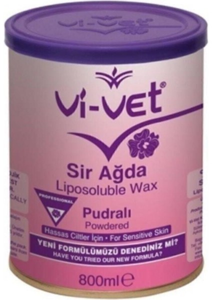 Doğal Pudralı Sir Ağda Konserve 800ML, Hijyenik ve Pratik Kullanım Sağlar.