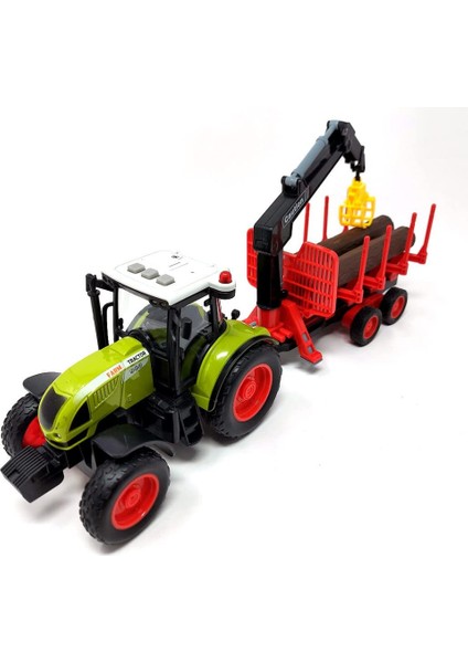 Oyuncak Sesli ve Pilli Römorklu Traktör 1:16 - CTOY-WY900M fiyatları