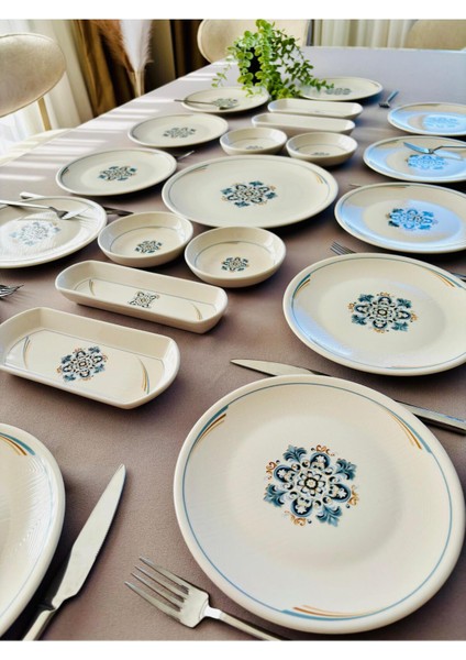 Efsun Serisi 12 Kişilik 21 Parça Modern Kahvaltı Takımı fiyatları