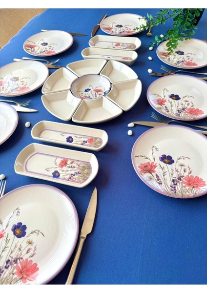 Hercai Serisi 8 Kişilik 19 Parça Kahvaltı Takımı fiyatları