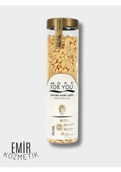 Doğal Çekirdek Ağda Pearl 400GR, Pürüzsüz Cilt Için Ideal Seçim