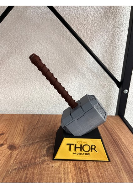 Thor Çekiç ve Standı Figür