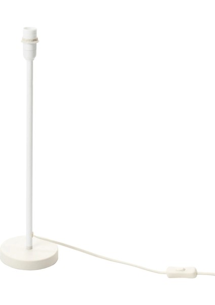 Strala Masa Lambası Tabanı Beyaz 48 Cm