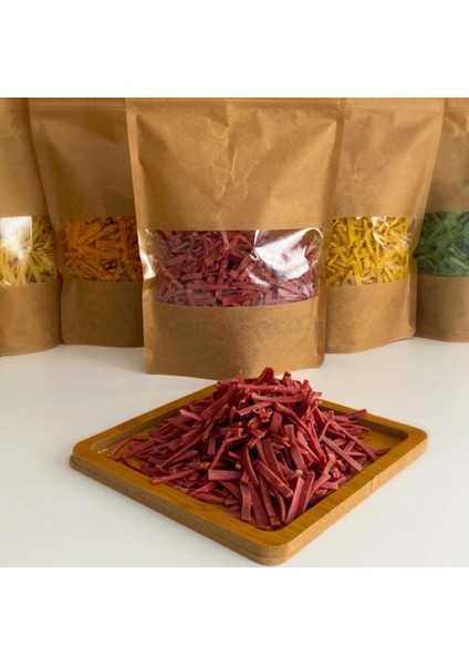 Emt Gıda Ev Yapımı %100 Doğal Pancarlı Erişte (1000 Gr)