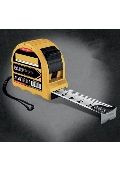 Darbeye Dayanıklı Kilitli Şerit Metre 10 Metre x 25 mm modelleri