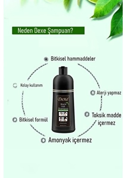 Siyah Şampuan Çocuklar İçin Belirginleştirici Etki 400 Ml Bitki Özlü Formül indirimleri