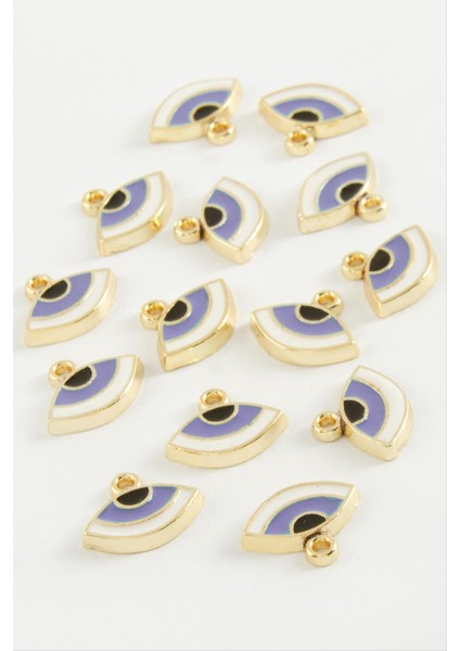 Msa-Shop Göz Mineli Bileklik ve Kolye Ucu Aparatı 1 Adet-Lila fiyatları